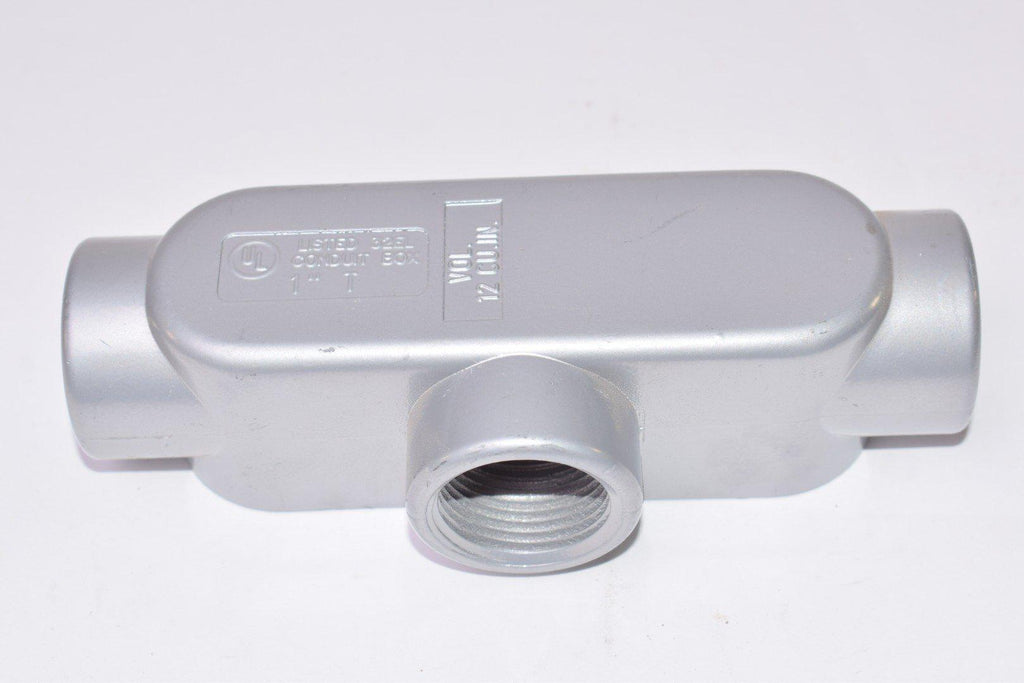 Grainger Approved, 32EL Conduit Box, 1'', 12 CU.IN. VOL.