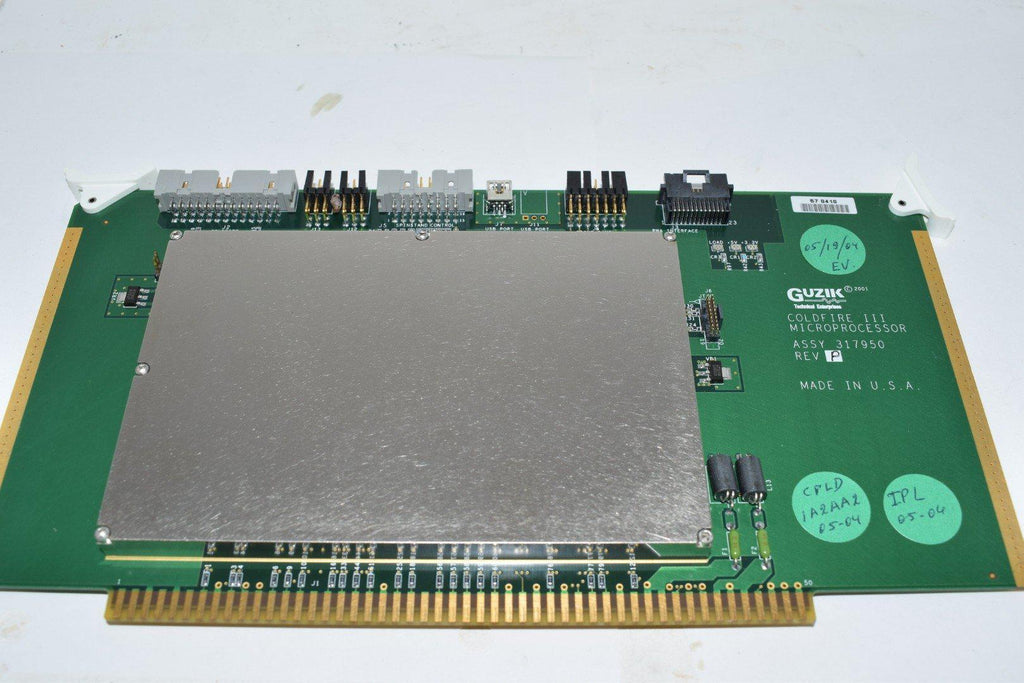 Guzik 317950 Rev. P Coldfire III Microprocessor PCB Board USA