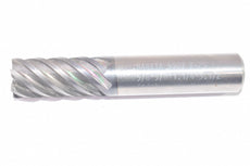 Hanita 4S07 K-20 Carbide 6 Flute Spiral Finishing End Mill 5/8'' x 5/8''