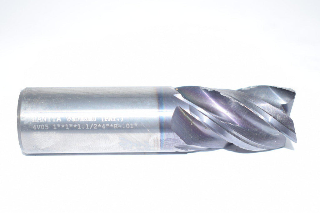 Hanita VariMill 4V05 1 x 1 x 1-1/2 x 4 4FL SQ Carbide End MIll