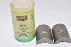 HARDINGE B6 5/32'' ROUND STEEL COLLET PADS