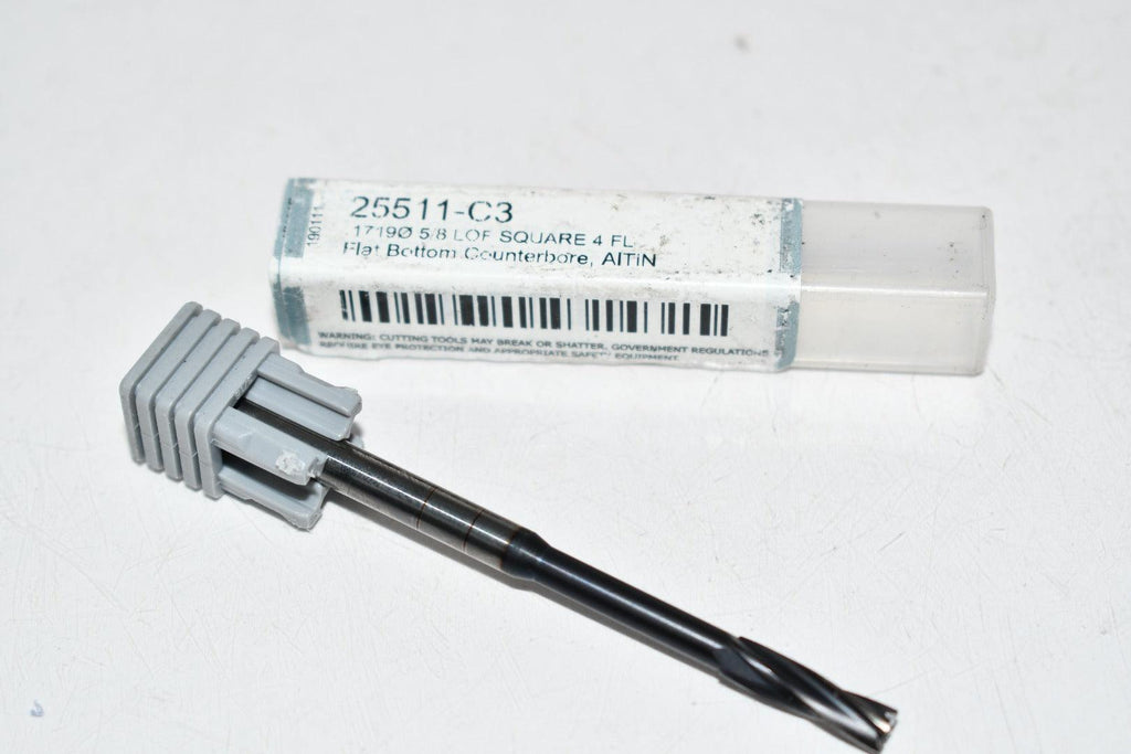 Harvey Tool 25511-C3 Counterbores - Flat Bottom - Long Reach 0.1719'' (11/64)