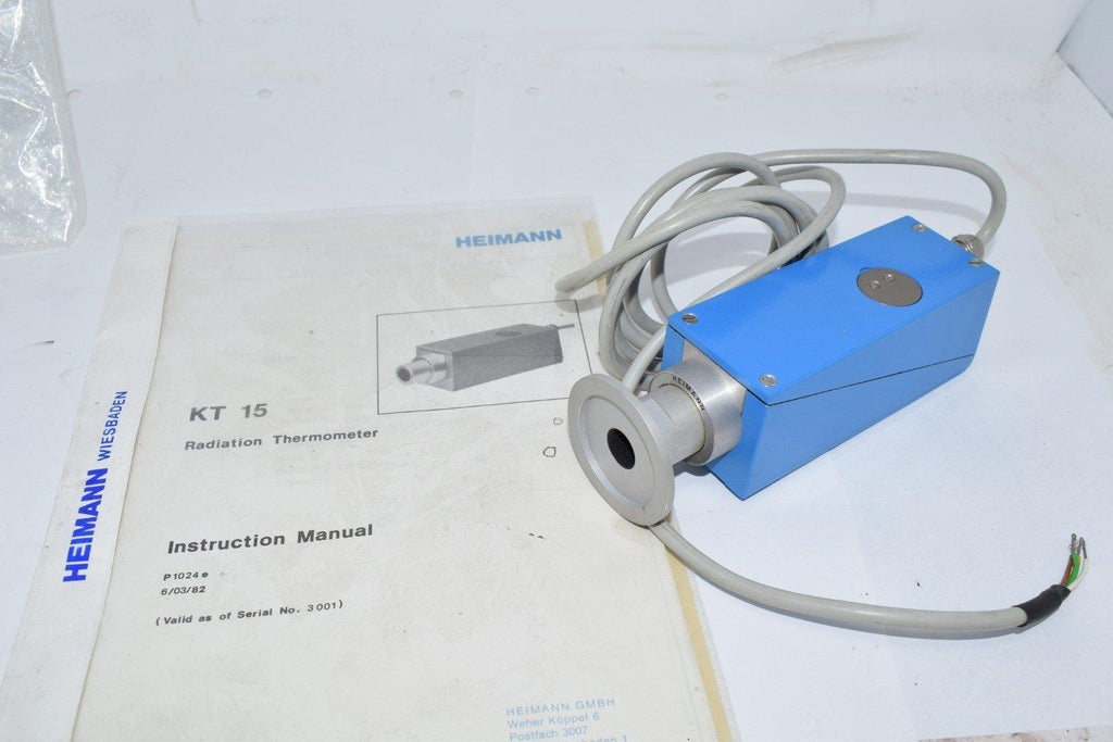 Heimann KT15 Infrared Thermometer, Radiation Nr. 3809 With Manual