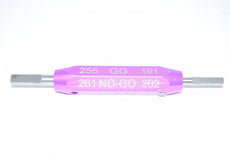 HI-LOK 277 HPQ GO NO GO GAUGE Rivets .255 .261 .191 .202