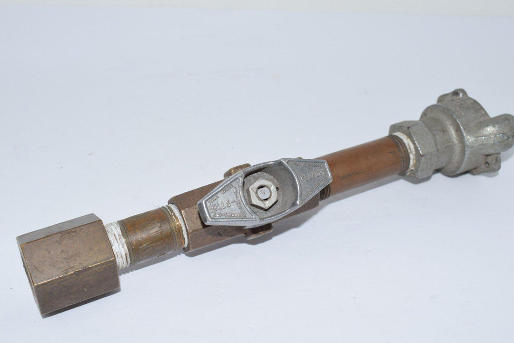 Hills-McCanna Ball Valve With Fittings 1/2'' M502BRTBR  5000WP With Fittings