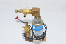Honeywell Skinner B14DX38 Solenoid Valve 24VDC Brass Fittings Regulator