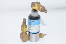 Honeywell Skinner B14RX36 Solenoid Valve Coil, 30 PSI 24VDC 7 Watts Brass Fittings