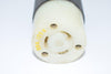 Hubbell 231A Leviton GRDG 15A 125V Plug Receptacle 16'' OAL Power Cable
