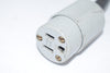Hubbell Arrow-Hart 20A 125V 15A 125V Plug & Receptacle 16'' Power Cable