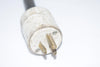 Hubbell Bryant 231A 20A 125V 5-15 15A 32'' Plug & Receptacle Power Cable Pigtail