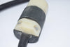 Hubbell Leviton 231A 20A 125V 5266-C 51-15P 48'' Plug & Receptacle Power Cable Pigtail