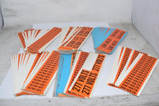 Huge Lot of Brady Volts Labels Mixed Volts and Sizes