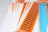 Huge Lot of Brady Volts Labels Mixed Volts and Sizes