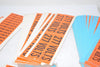 Huge Lot of Brady Volts Labels Mixed Volts and Sizes