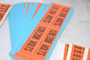Huge Lot of Brady Volts Labels Mixed Volts and Sizes