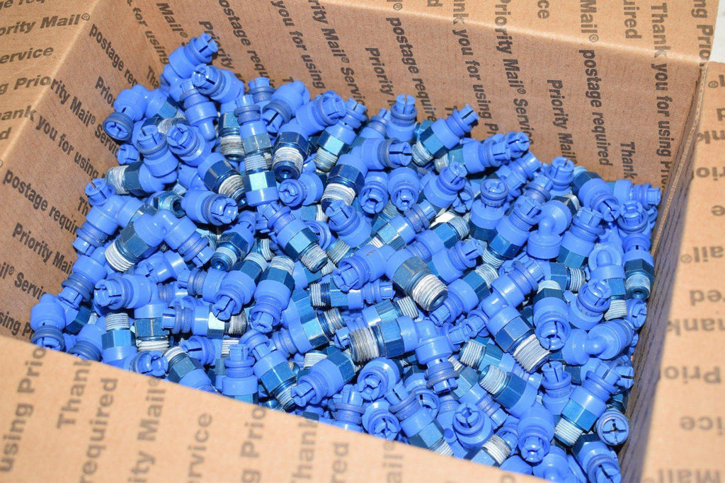 Huge lot of FESTO Pneumatic Fittings, Push Fittings 4 LBS Mixed Sizes, Mixed Fittings