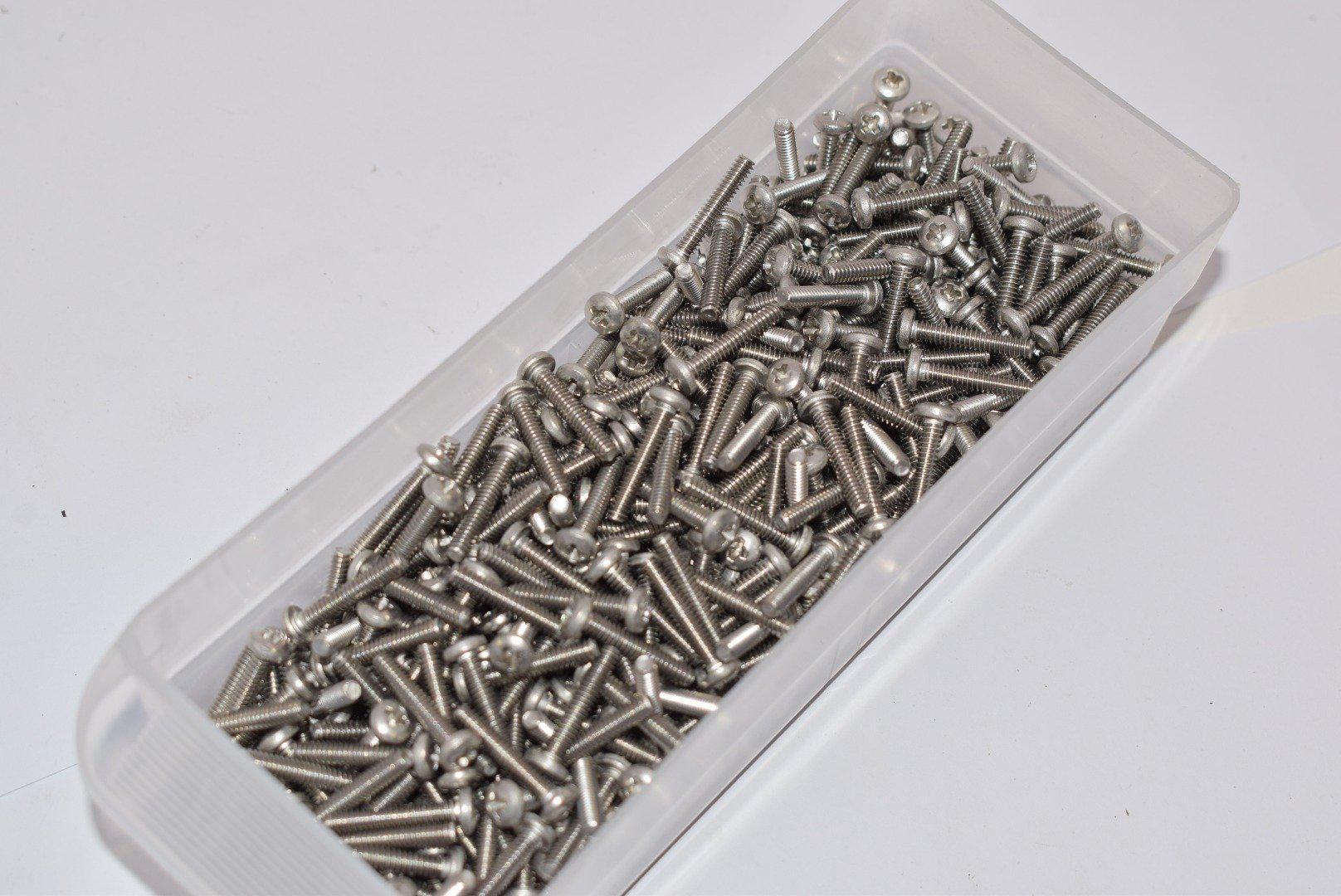 Huge lot of NEW 91400A114 Mil. Spec. Phillips Rounded Head Screws  