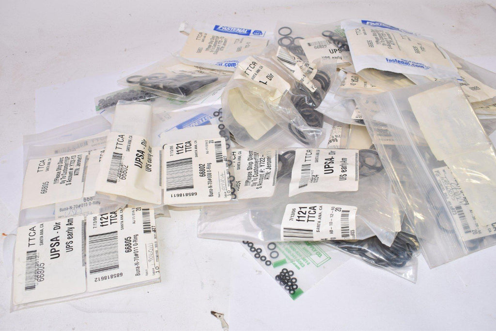 Huge Lot of NEW Fastenal O-Rings, Mixed Sizes, Mechanical O-RIngs