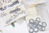 Huge Lot of NEW Fastenal O-Rings, Mixed Sizes, Mechanical O-RIngs
