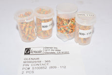 Huge Lot of NEW Glenair 809-112 Circular MIL Spec Contacts