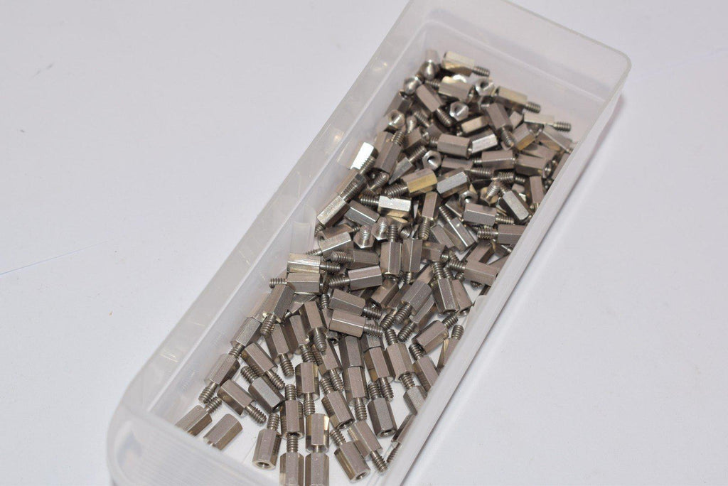 Huge Lot of NEW McMaster-Carr 91075A657 Male-Female Threaded Hex Standoff 18-8 Stainless Steel, 3/16'' Hex, 5/16'' L
