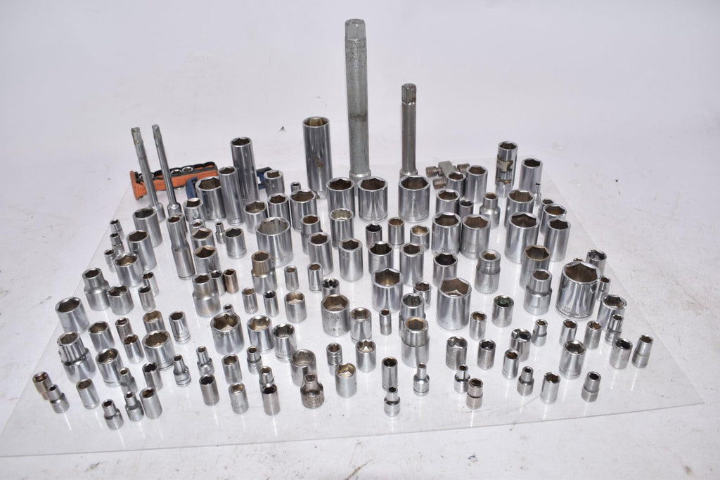 Huge Lot of Sockets, Extensions Metric, SAE, Mixed SIzes, Mixed Brands - 14LBS