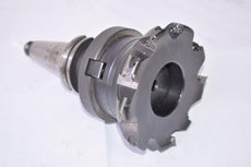 ISCAR FCM-D5.00-1.50-11 CHAMFER MILL W/ CT40-SM TOOL HOLDER