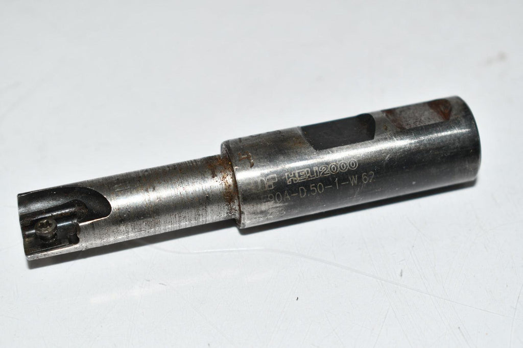 Iscar HM90 E90A-D.50-1-W.62 Indexable End Mill Milling Cutter 5/8'' Shank