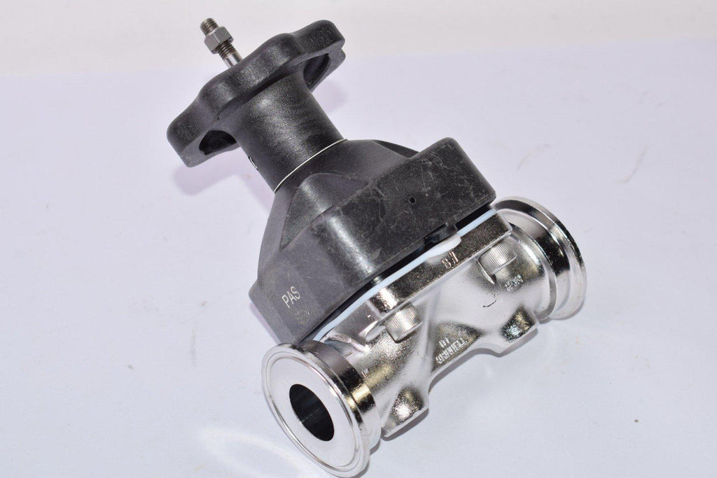 ITT PURE FLO 1'', 6181, ITT Grinnell, CF3M, P-467, PES DIAPHRAGM VALVE SANITARY, 7/8 ID, 2'' OD