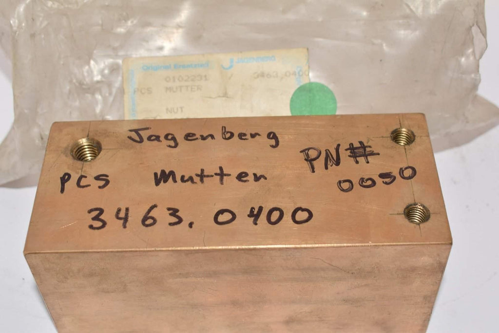 JAGENBERG 3463-0400-0050 Brass Mutter