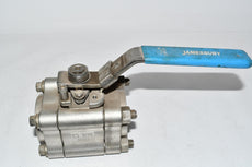 Jamesbury 4B3600XTB2 Manual Stainless 1-1/4in Npt Ball Valve 1200 PSI