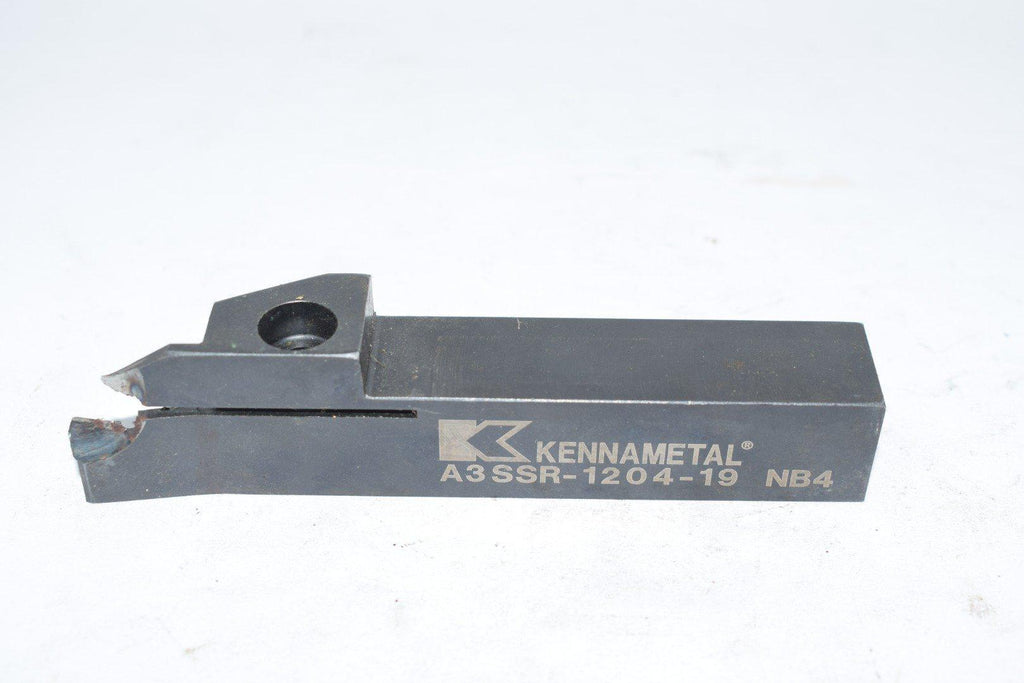 Kennametal A3SSR-1204-19 NB4 Grooving Cut-Off Tool Holder Indexable