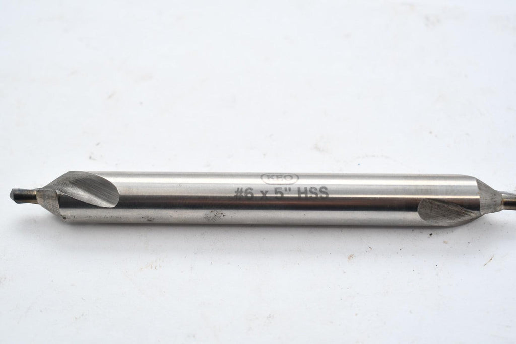 KEO #6 x 5 HSS Combined Drill & Countersink 5'' OAL