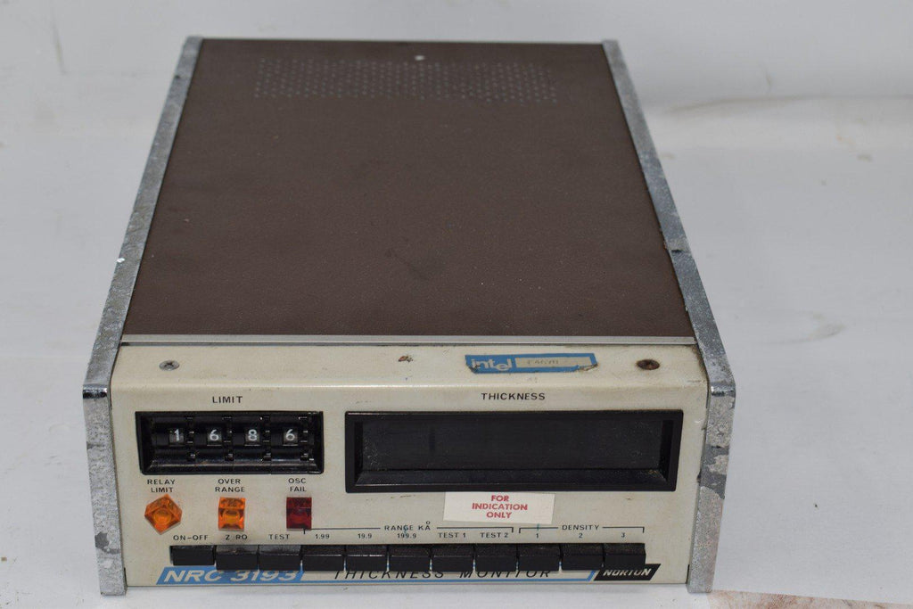 Kronos 3193-J0345-301 NORTON NRC 3193 Thickness Monitor