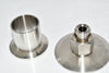 Large Lot of Sanitary Stainless Steel Fittings, Gaskets Seals Flanges Parker & Others