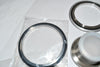 Large Lot of Sanitary Stainless Steel Fittings, Gaskets Seals Flanges