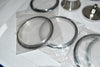 Large Lot of Sanitary Stainless Steel Fittings, Gaskets Seals Flanges