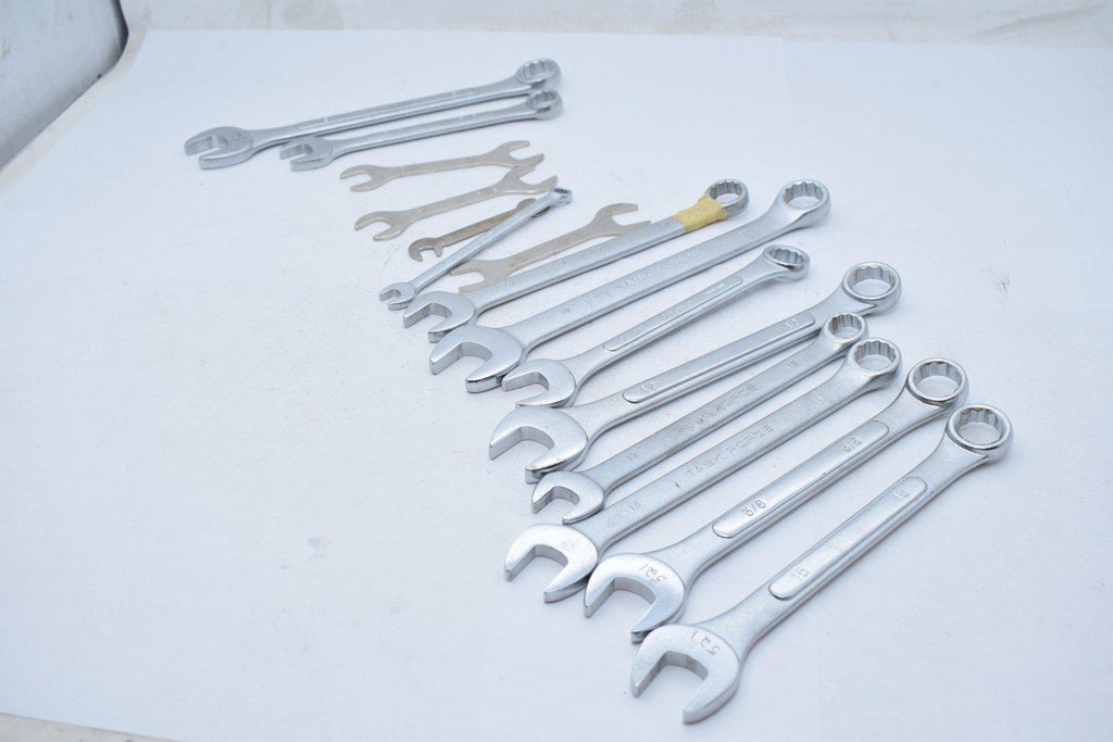 Large Lot of Task Force & Others Combination Wrench Tools