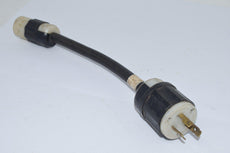 Leviton 15A 125V 2311 L5-20P Plug Receptacle 13'' OAL Power Cable