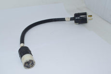 Leviton 20A 125V 5269-C 5-15R Plug Receptacle 21'' OAL Power Cable