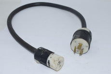 Leviton 2311 L5-20P 15A 125V Plug & Receptacle 32'' Power Cable
