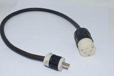 Leviton 2313 L5-20R 5266-C 5-15P Plug & Receptacle 36'' Power Cable