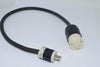 Leviton 2313 L5-20R 5266-C 5-15P Plug & Receptacle 36'' Power Cable