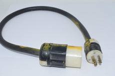 Leviton 2313 L5-20R 5266-C 5-15P Plug Receptacle 32'' OAL Power Cable