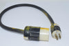 Leviton 2313 L5-20R 5266-C 5-15P Plug Receptacle 32'' OAL Power Cable
