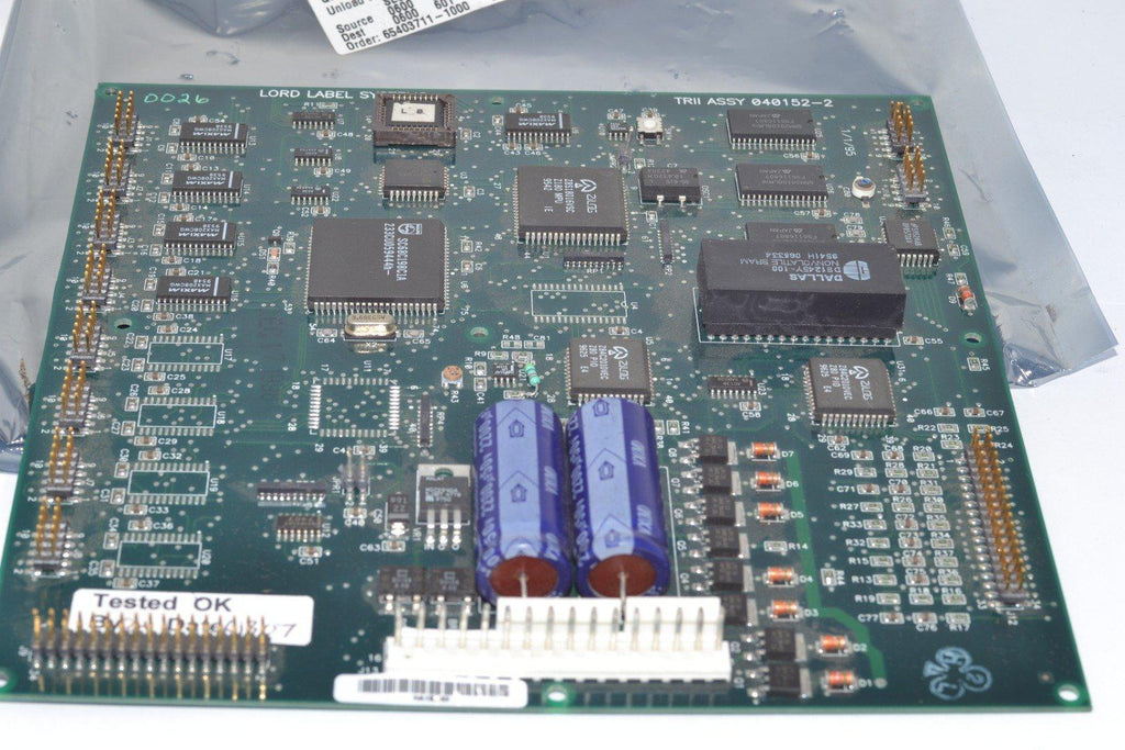 LORD LABEL SYSTEMS 040152-2 TRII ASSY PRINTED CIRCUIT BOARD PCB