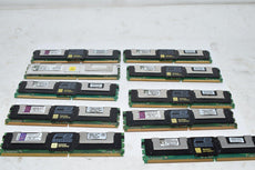 Lot of 10 Kingston Ram Memory Modules