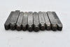 Lot of 10 MarkRite & Others 1/4'' Number Punches 0-9 Punch