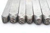 Lot of 10 MarkRite & Others 1/4'' Number Punches 0-9 Punch
