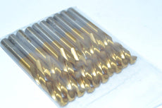 Lot of 10 NEW 13/64'' Twist Drills HSS Coated Jobber Length Metal Drills